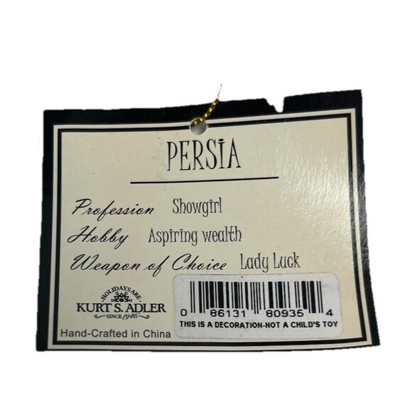 Margaret Le Van Show Girl Alley Cats Figurine with Tag “PERSIA” (Retired) NWT - Picture 6 of 9